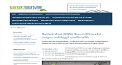 Desktop Screenshot of blockheizkraftwerk-bhkw.net